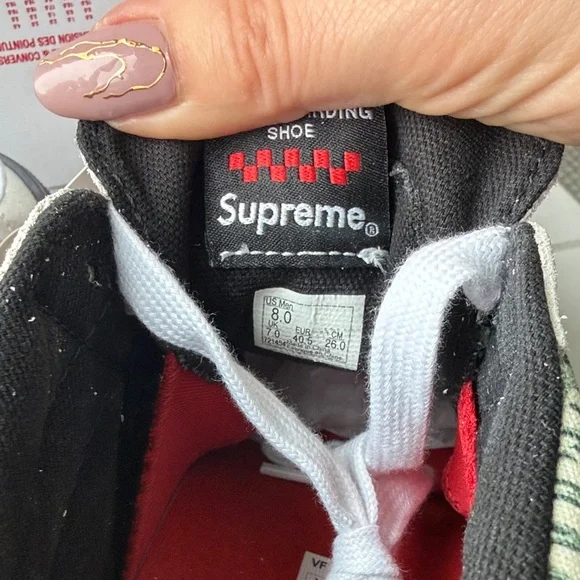 Supreme Vans Skate Grosso Mid “Dollar Bill” 💵 - Picture 8 of 12